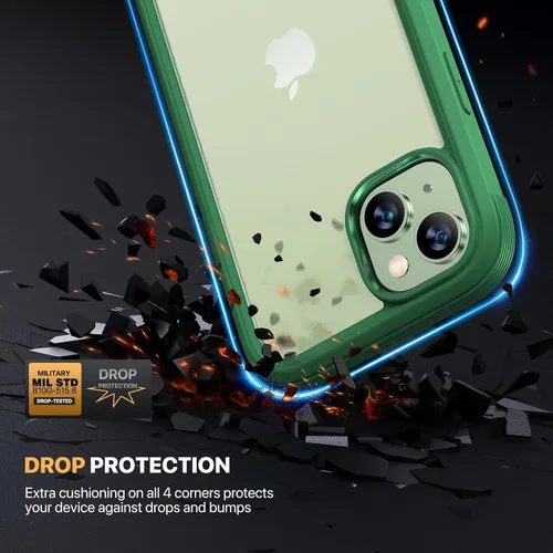 Vista 732 de DIACLARA - Funda transparente compatible con iPhone XR 6.1 pulgadas 2018