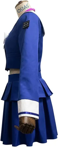 Vista 33 de OSIAS Traje de cosplay Disfraz de anime estilo campus japonés