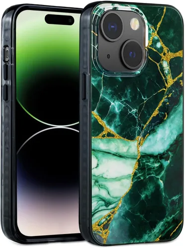 Vista 43 de SCORPIFY Funda para iPhone 15 Pro Max [Compatible con MagSafe] con Diseño de Estampado de Leopardo Guepardo Negro Mate, Linda Funda Magnética