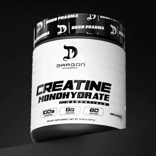 Vista 6 de DRAGON PHARMA Monohidrato de creatina, ayuda a la recuperación muscular, suplemento posentrenamiento, soporte antioxidante (60 porciones, sin sabor)