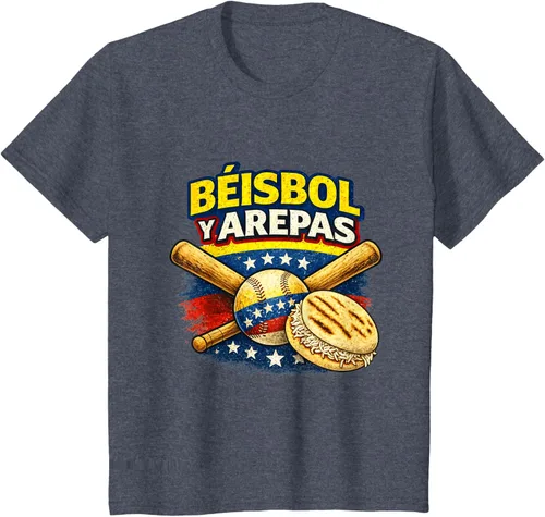 Vista 98 de Camiseta Beisbol y Arepas Venezuelas Baseball Pride Team 2026
