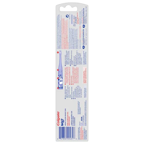 Vista 8 de Colgate Cepillo de dientes vibratorio para niños Bluey 1 Pack