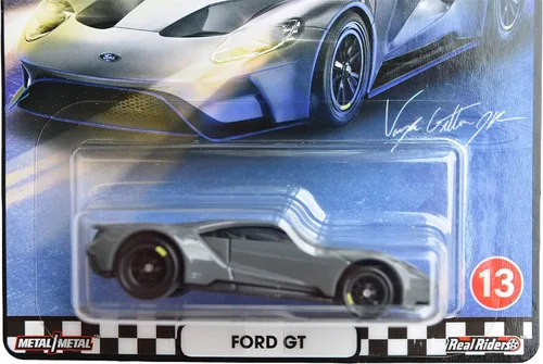 Vista 2 de Mattel Hot Wheels Boulevard Ford GT, gris