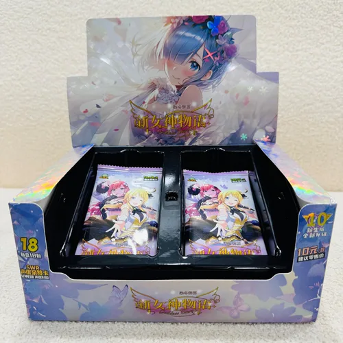 Vista 10 de Caja de refuerzo de cartas Goddess Story TCG (NS-10M03)