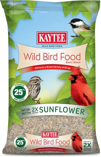 Vista 17 de Kaytee Wild Bird Food Basic Seed Blend, 5 lb