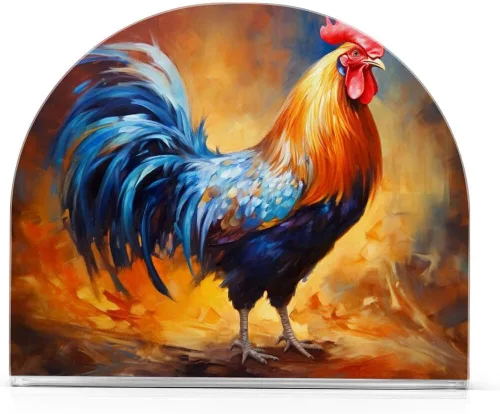 Vista 11 de Nander Lindo servilletero de vaca de Navidad para mesas, servilleteros para cocina, servilleteros de mesa, servilleteros de cóctel, soporte