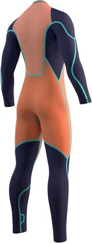 Vista 4 de Mystic 2026 Mens Majestic 5/4mm Back Zip Wetsuit 35000.230003 - Black