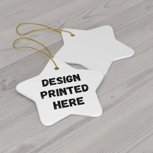 Vista 3 de Adornos negros para perro Whoodle para árbol de Navidad 2025, regalos con nombre personalizado, decoraciones de Nochevieja 2026, estrella blanca