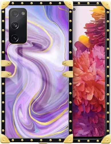 Vista 73 de Funda compatible con Samsung Galaxy S10 4G, TPU suave de lujo y parte trasera de policarbonato duro para niñas y mujeres, funda protectora a prueba