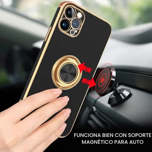 Vista 5 de BENTOBEN Funda para iPhone 13 Pro, iPhone 13 Pro, ajuste delgado, soporte de anillo de 360°, atril, soporte magnético para automóvil, soporte