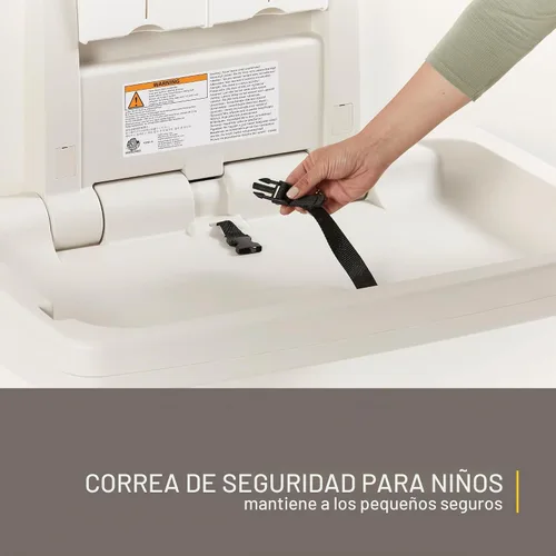 Vista 6 de Rubbermaid Commercial cambiador de bebés horizontal, 1