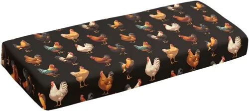 Vista 82 de Cubierta antipolvo para teclado de piano, 61-76/88 teclas, ajustable, para piano eléctrico/digital, funda protectora elástica para teclado con banda