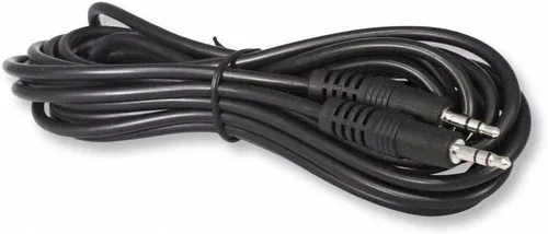 Vista 3 de YCS basics Paquete de 5 cables de audio estéreo macho a macho de 12 pies de 12 pies de 0.138 in para auricular/teléfono/cable MP3 para tu automóvil
