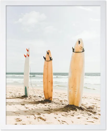 Vista 28 de Poster Master Póster clásico costero, impresión acuática vintage, regalo para artistas, amigos, atrapa las olas, surfistas en el mar, playa, costa