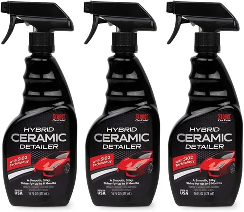 Vista 7 de Stoner Car Care 92303 - Detallador híbrido de cerámica – Tecnología SiO₂ para un brillo sedoso y suave, mejora y protege la pintura exterior hasta 6