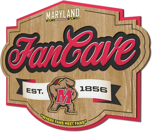 Vista 48 de YouTheFan - Letrero de cueva para fanáticos de la NCAA