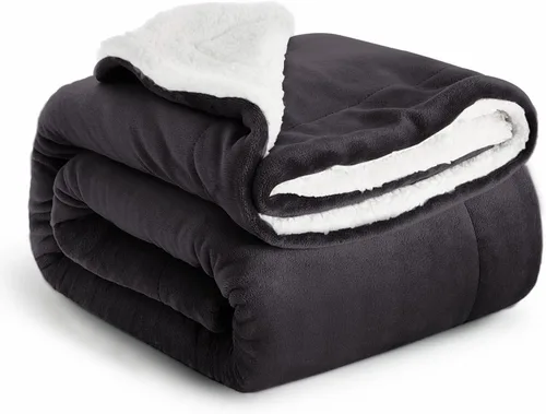 Vista 54 de IR Imperial Rooms Mantas Sherpa de color rosa bebé tamaño King para cama – Paquete al por mayor de 9 mantas Sherpa – Manta suave y esponjosa