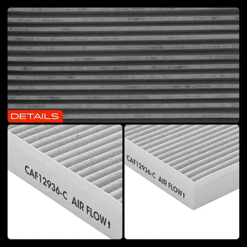 Vista 8 de A-Premium Filtro de aire de cabina con carbón activado compatible con Hyundai Palisade 2020 2021 2022 2023 - V6 3.8L - Reemplazar # 97133-S8000