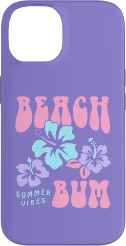 Vista 4 de Coconut Girl Beach Bum - Carcasa para iPhone 16, diseño de moda de los años 90