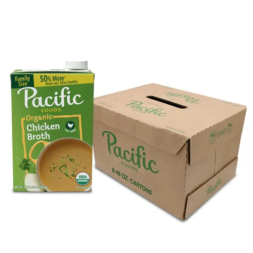 Vista 11 de Pacific Foods - Caldo de pollo orgánico, caja de 48 onzas