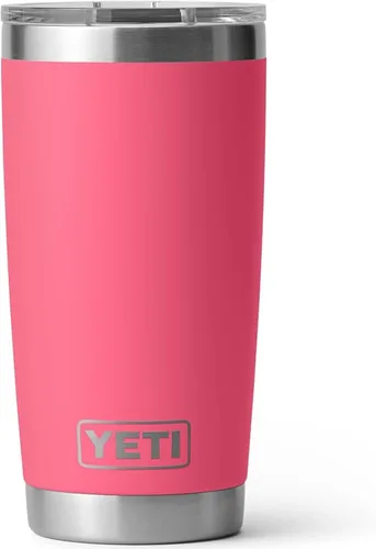 Vista 32 de YETI Rambler - Vaso de acero inoxidable con aislamiento al vacío de 20 onzas con tapa MagSlider Todo acero inoxidable