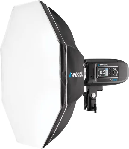 Vista 2 de Westcott FJ400 Kit de mochila estroboscópica de 1 luz con disparador inalámbrico FJ-X3 S para cámaras Sony