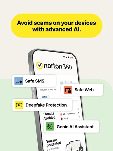 Vista 3 de Norton 360 Deluxe 2027 Antivirus, 3 Devices, Auto-Renews [Download]