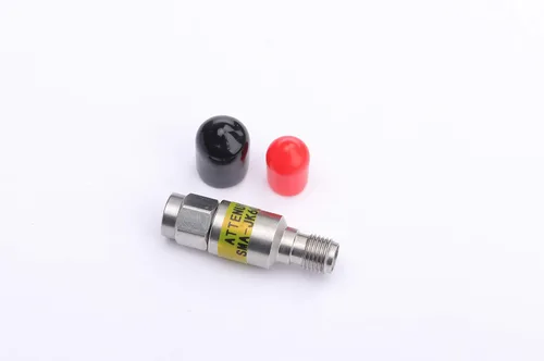Vista 5 de Atenuador coaxial RF macho a SMA hembra de SMA, DC a 6.0GHz, 50Ohm, 2W, atenuador constante de 1-30dB (20dB)