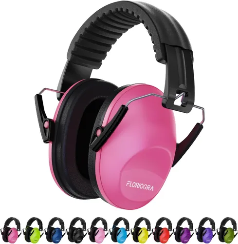 Vista 8 de Floriogra Auriculares con cancelación de ruido para niños/niños pequeños Azul