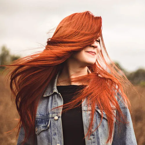 Vista 4 de Polvo de henna - Tinte para el cabello rojo - Orgánico fresco y puro - 7 onzas - Indian Natural Hair Care