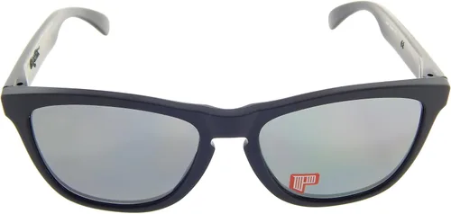 Vista 2 de Oakley Frogskins 24-297 - Gafas de sol polarizadas de iridio color negro mate