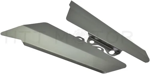 Vista 4 de XKMT Grupo 2X Tanque de combustible lateral protector decorativo para Kawasaki Z900 2017 Titanium