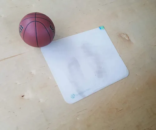 Vista 3 de Alfombrilla adhesiva de repuesto pequeña, 75 hojas de 15 x 18 pulgadas, tapete adhesivo para baloncesto, voleibol, tracción y agarre para zapatos