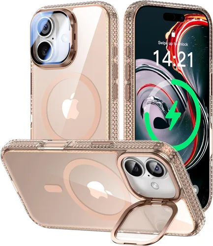 Vista 49 de VOFATA [Protección Completa Mejorada de la Cámara] para Funda iPhone Air con Cubierta de Cámara con Soporte [Compatible con MagSafe][Protección