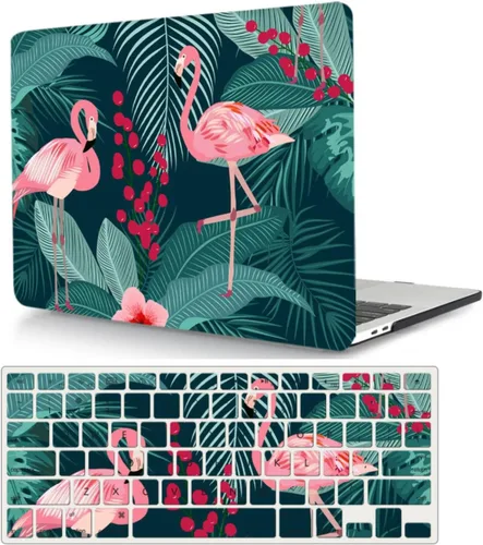 Vista 26 de Funda protectora compatible con MacBook Pro de 14 pulgadas 2021 M1 Pro/Max modelo A2442, carcasa rígida de plástico para laptop con cubierta