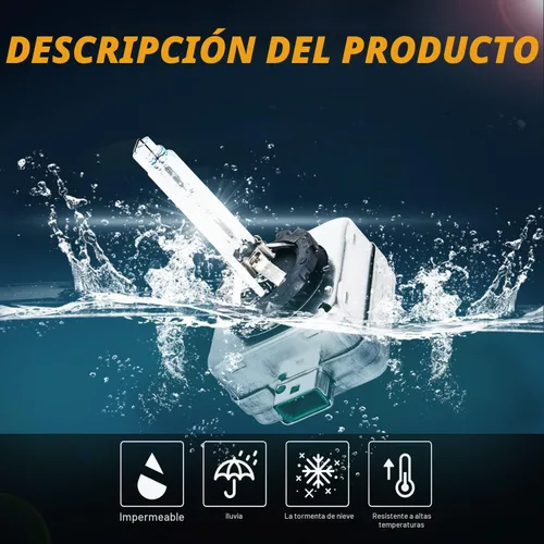 Vista 4 de RANSOTO 130732931515 Módulo de unidad de control de balasto de faros de xenón con bombilla D3S compatible con Dodge Dart Cadillac CTS XTS Chevy