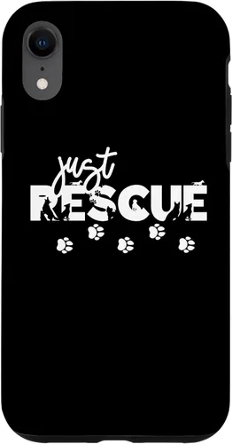 Vista 8 de Funda para iPhone 14 Just Rescue Rescue Pet Adoption Dog Shelter Forever Home