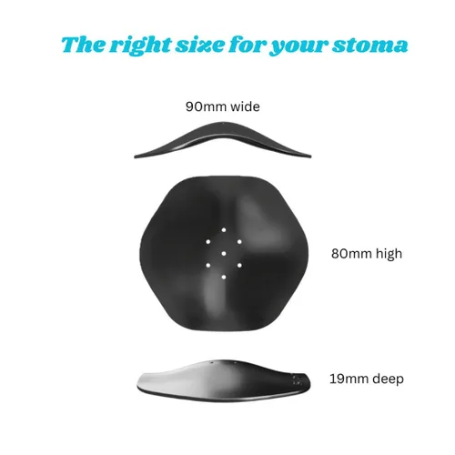 Vista 7 de Protector de estoma Protector de estoma Protector de ostomía Protector de hernia Bolsa de ostomía