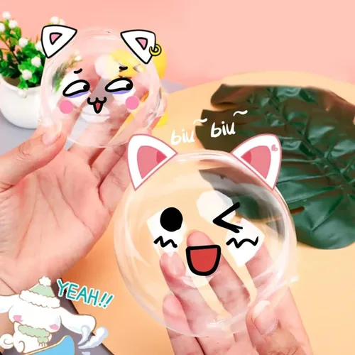 Vista 5 de 1 pieza de burbujas creativas de nanocinta, múltiples métodos de juego para el desarrollo intelectual, nano cinta de amasar, doble cara nano