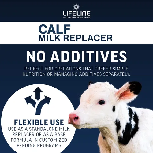 Vista 5 de ANNUSO Lifeline - Reemplazo de leche de ternero 20:20, bolsa de 25 libras