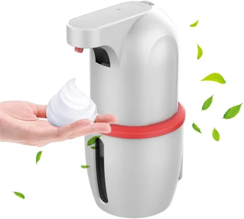 Vista 10 de Dispensador automático de jabón de espuma USB recargable sin contacto Sensor infrarrojo automático IPX5 impermeable de la cocina inteligente baño