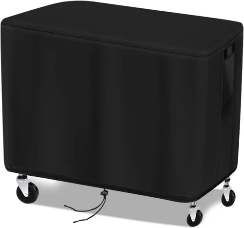 Vista 6 de Prep Table Cover for Movable Dining Cart Table