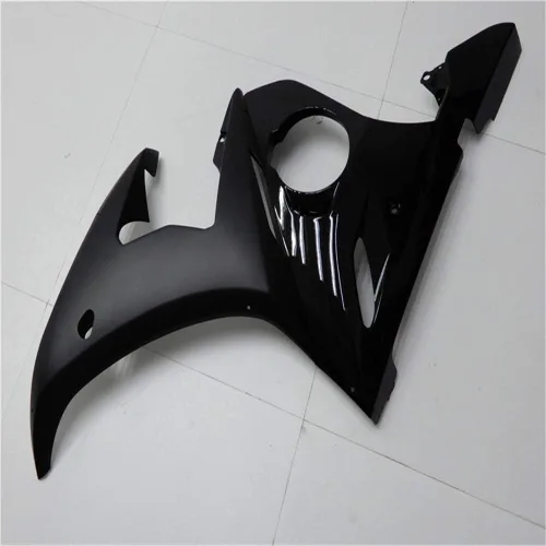 Vista 5 de Carenado para Yamaha YZF R6 2003-2005 y YZF R6S 2006-2009 (01 negro mate brillante)