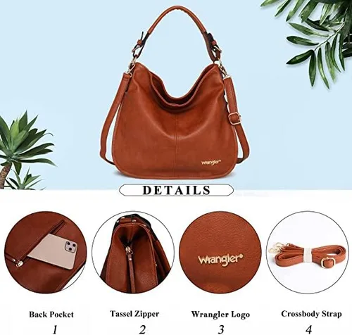 Vista 3 de Bolsos Wrangler y bolsos Hobo para mujer