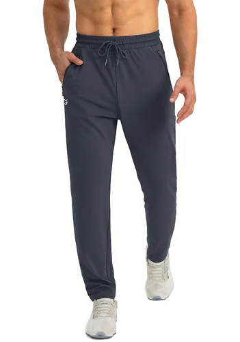 Vista 2 de G Gradual Men's Sweatpants with Zipper Pockets Tapered Joggers for Men Athletic Pants for Workout, Jogging, Running
