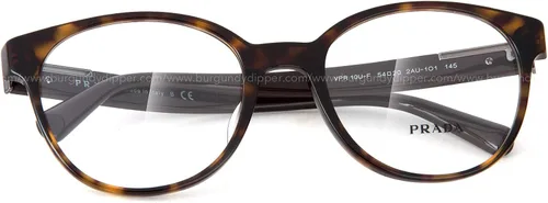 Vista 4 de Prada PR10UVF - 2AU101 Gafas Havana Marco con lente de demostración de 2126in