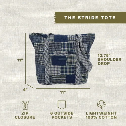 Vista 3 de Bella Taylor Stride Tote Bolsos ligeros de tela acolchada para mujer