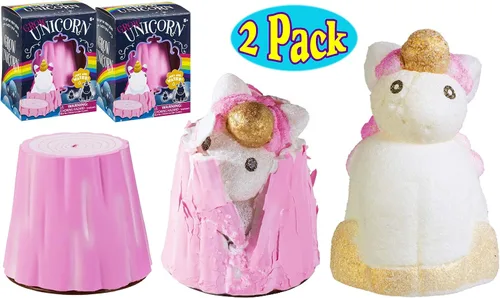 Vista 2 de Toysmith Grow-A-Unicorn - Set de regalo (2 unidades)