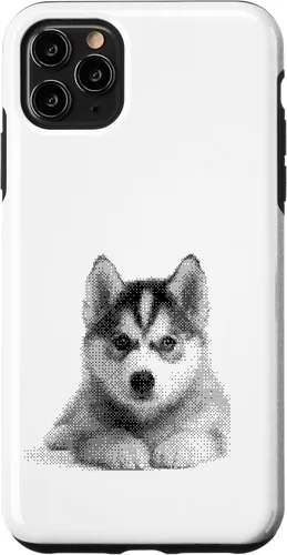 Vista 13 de Cute Siberian Husky for Dog Mom and Paw Parents Case for iPhone 16