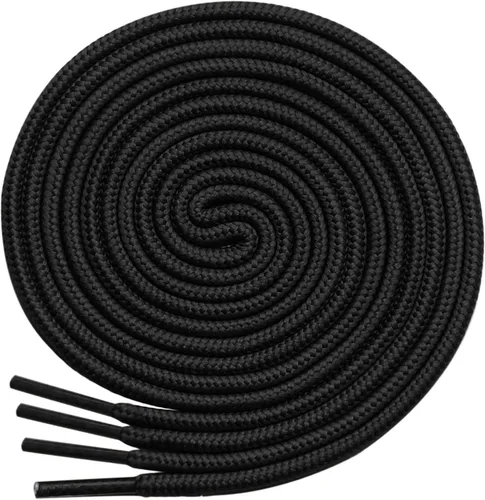 Vista 4 de Cordones para botas resistentes 1800D [2 pares] – Cordones reforzados irrompibles de 16 hebras para botas de trabajo y senderismo (0.157 in)